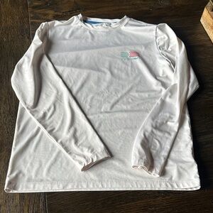 Vineyard Vines White Kids Swim Rashguard